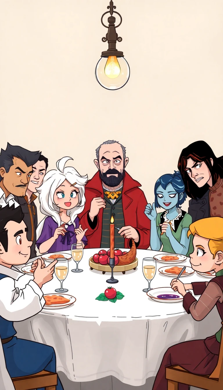 Fictional Character Dinner